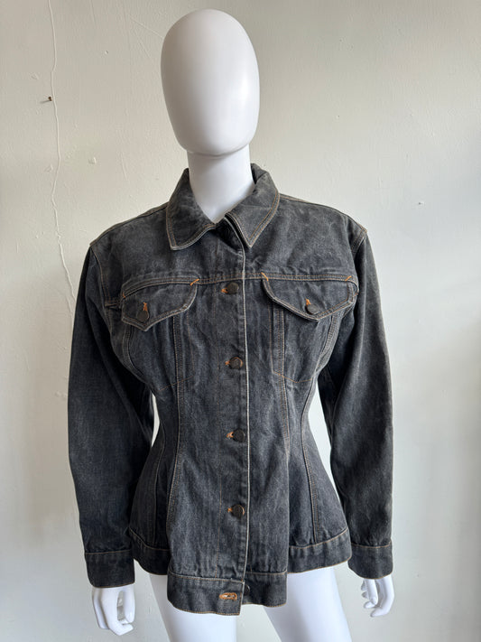 Jean Paul GAULTIER CORSET DENIM JACKET 80s