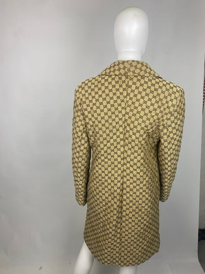 Monogram Gucci Coat