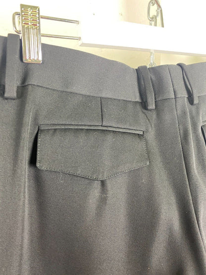 Celine Tailored Trousers Black Wool Size 40 